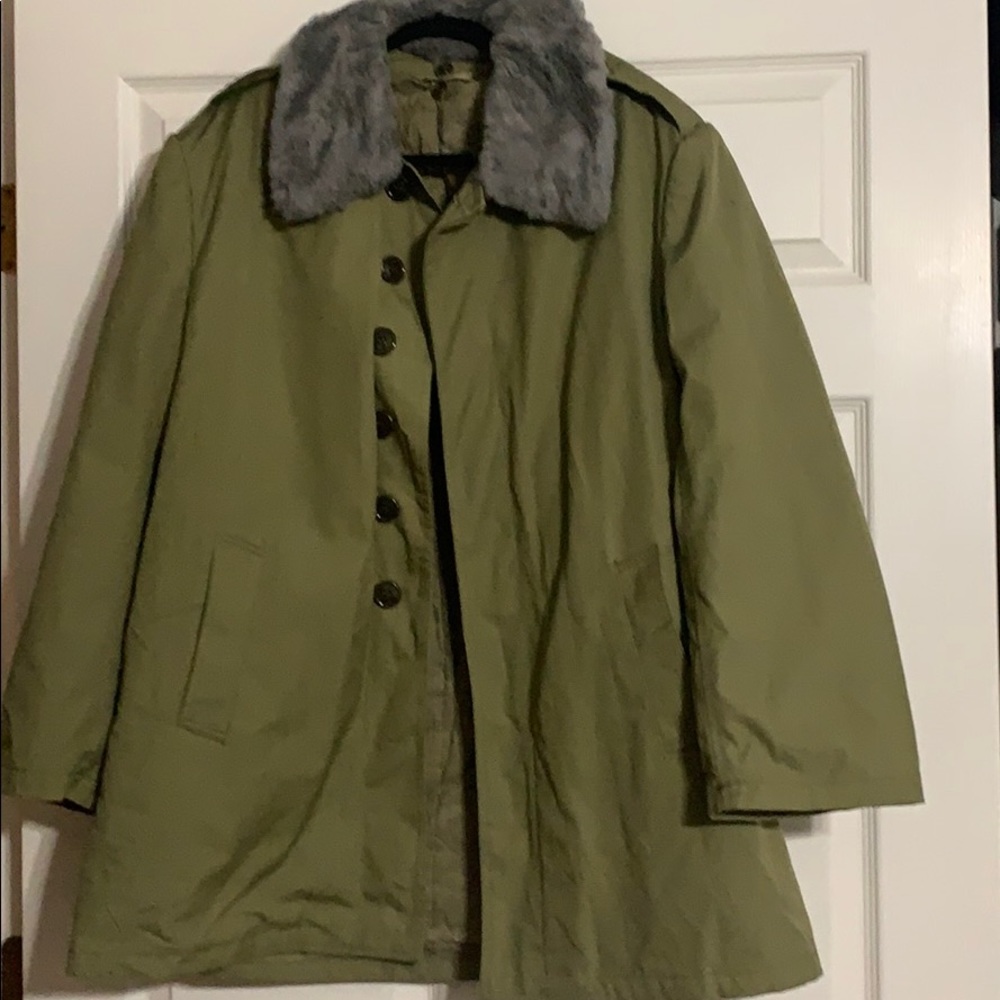 Men’s Romanian military winter coat